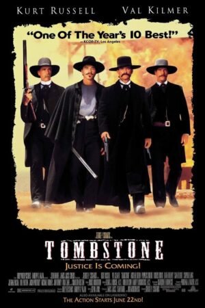 Tombstone - Movie Poster (Regular Style - Black) (Size: 24" x 36")