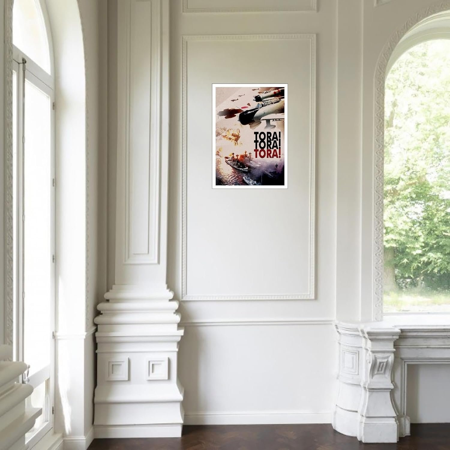 Tora Tora Tora 1970 Poster Wall Art Marine War Canvas Prints War Movies Poster For Home Office Cinema Decorations Unframed 36"x24"