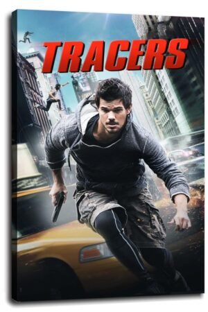 Tracers Movie Poster Wall Art Action Movies Canvas Prints Poster For Home Office Cinema Decorations With Framed 30"x20"