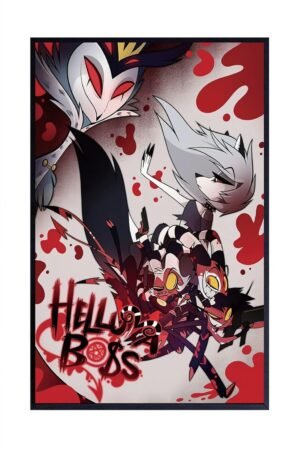 XIHOO Christ-EZ Anime Cartoons Helluva Boss Wall Art Print Poster Home Decor Premium - Matte poster Frameless Gift 11 x 17 inch(28cm x 43cm)