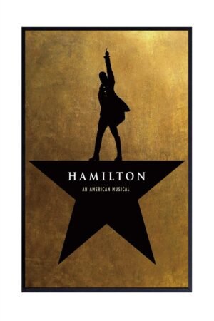 XIHOO Christ-EZ Hamilton an American Musical Broadway Paper Poster - No Frame - Matte poster Frameless Gift 12 x 18 inch(30cm x 46cm)