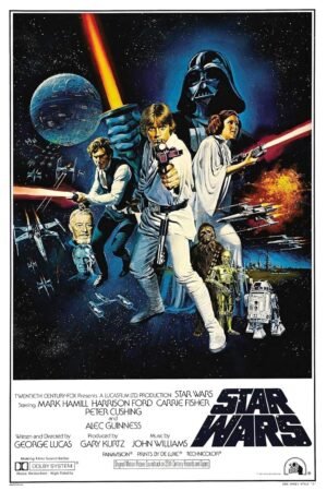XIHOO Star Wars IV: A New Hope Classic Poster and Prints Unframed Wall Art Gifts Decor 11x17