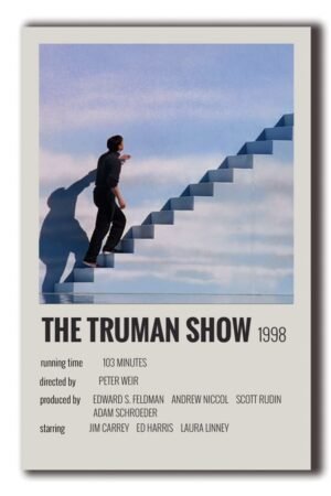 XIHOO The Truman Show Poster for Home Decor Wall Art 11x17inch (28x43cm) Frameless Gift