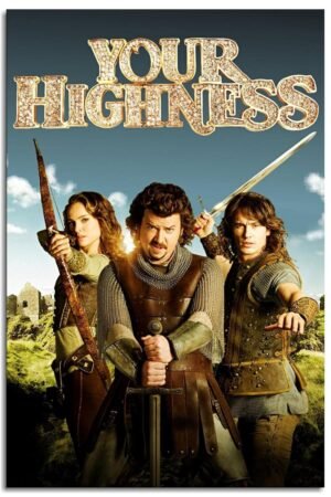 Your Highness (2011) Film Poster Wall Art Fantasy Adventure Canvas Prints Classic Movies Poster For Home Office Cinema Decorations Unframed 24"x16"