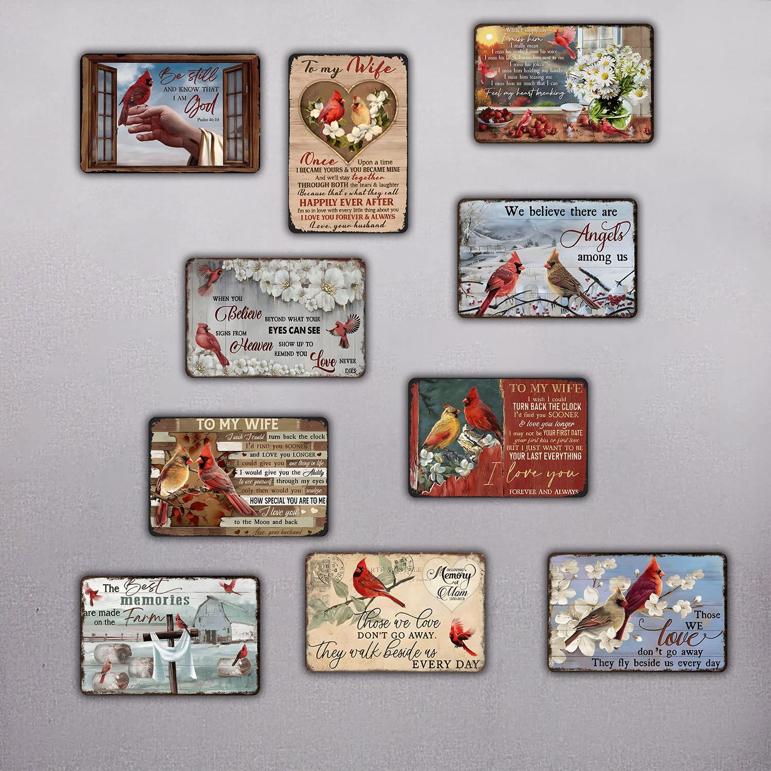 Aenaon Farmhouse Metal Tin Sign Vintage Home Kitchen Garage Bar Cave Wall Nostalgic Decor Rustic Truck Windmill and Sunflower Tin Sign 8x12 Inches