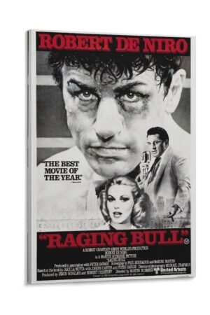 Aesthetic Posters Raging Bull Movie Posters Cool Artwork Wall Art Home Decor Posters Gift Ideas Canvas Art Poster And Wall Art Picture Print Modern Family Bedroom Decor Posters...