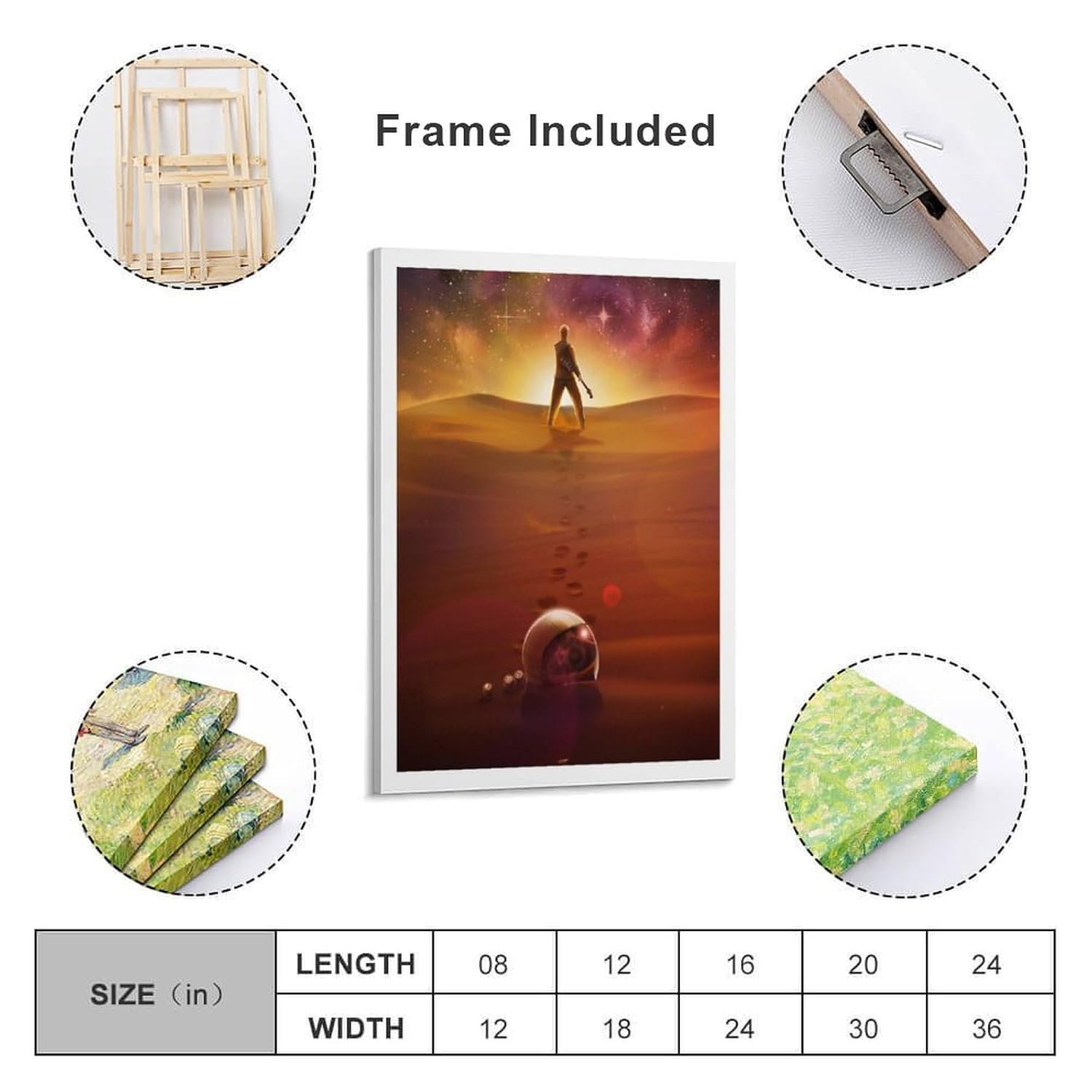 Aesthetic Posters The Martian Movie Poster Apartment Decor Canvas Art Poster And Wall Art Picture Print Modern Family Bedroom Decor Posters 08x12inch(20x30cm)