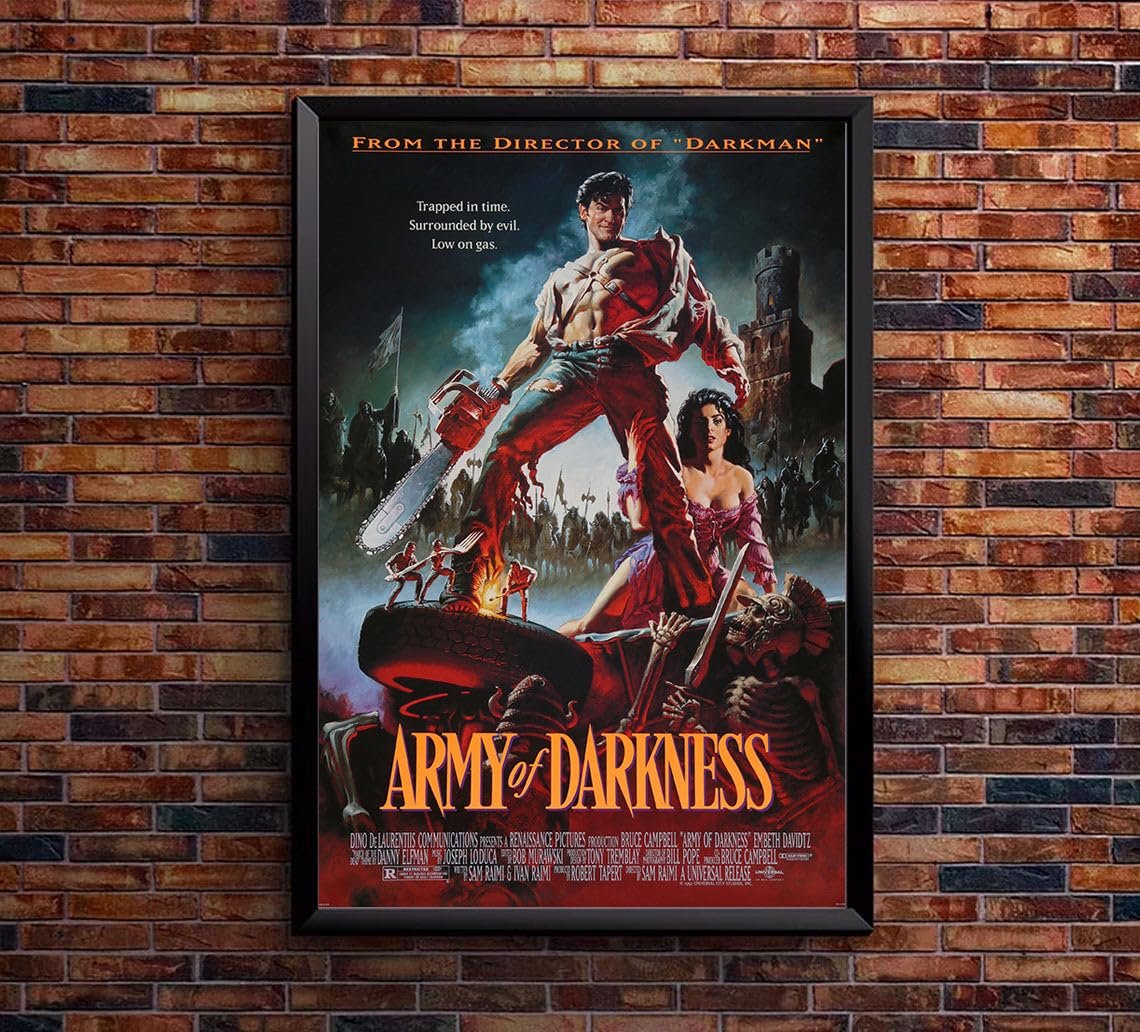 Army of Darkness - 1992 - US Version 1 - Movie Poster-12 x 18 Inches