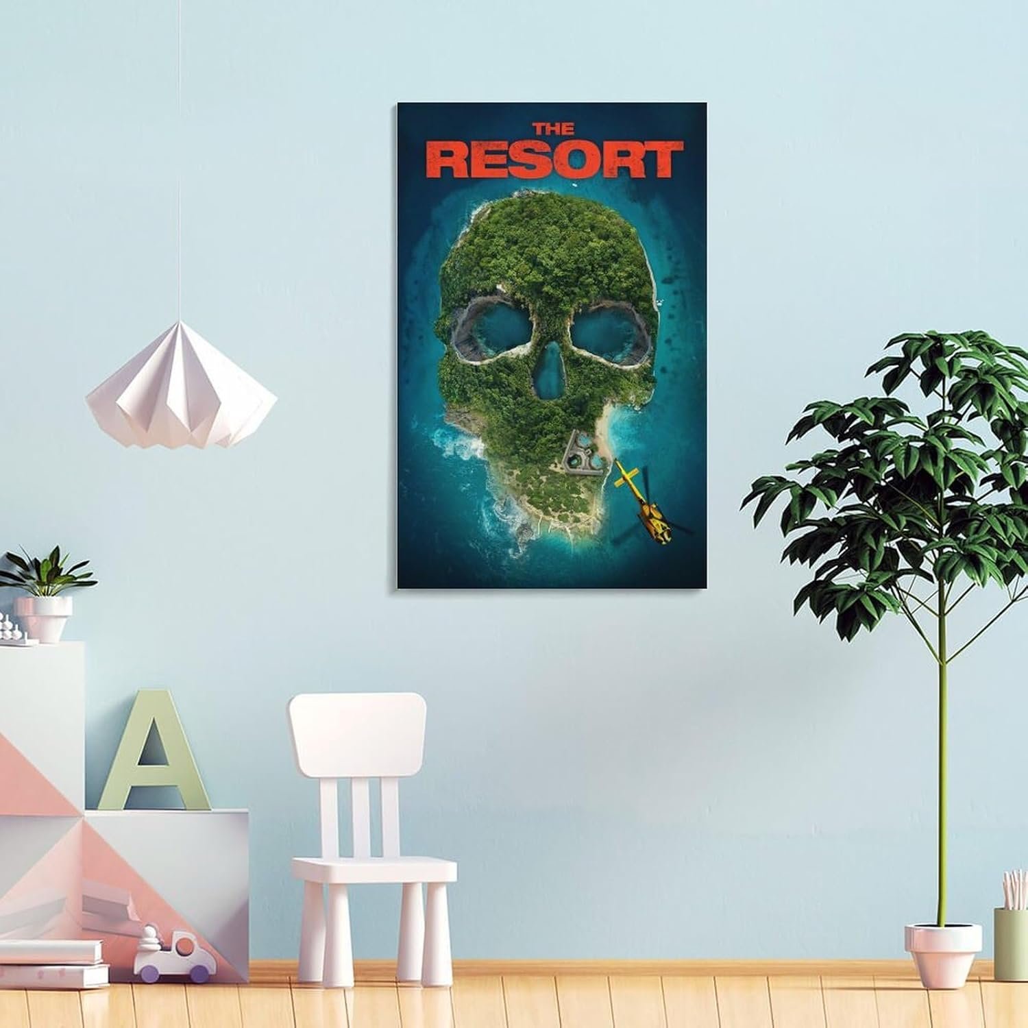 Art Posters The Resort Movie Posters Poster Decorative Painting Canvas Wall Art Living Room Posters Bedroom Painting 20x30inch(50x75cm)