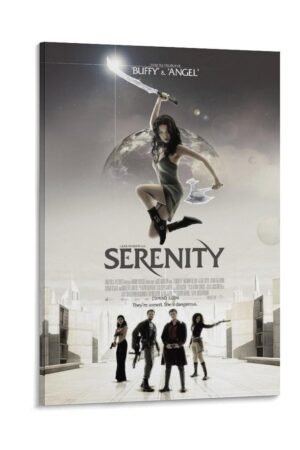 Art Prints Serenity Movie Posters Canvas Art Poster And Wall Art Picture Print Modern Family Bedroom Decor Posters 08x12inch(20x30cm)