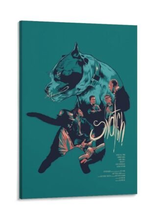 Art Prints Snatch Movie Posters Poster Decorative Painting Canvas Wall Art Living Room Posters Bedroom Painting 16x24inch(40x60cm)