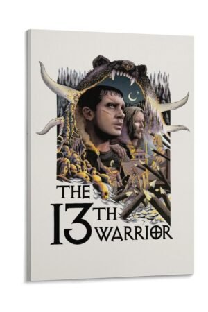 Art Prints The 13th Warrior Movie Posters Poster Decorative Painting Canvas Wall Art Living Room Posters Bedroom Painting 24x36inch(60x90cm)