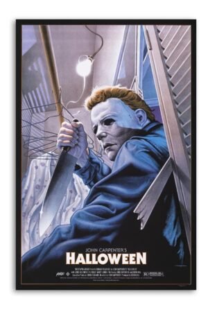 BNE Michael Myer Halloween Horror Movie Canvas Art Poster And Wall Art Picture Print Modern Family Bedroom Decor Posters 16x24inch(40x60cm)