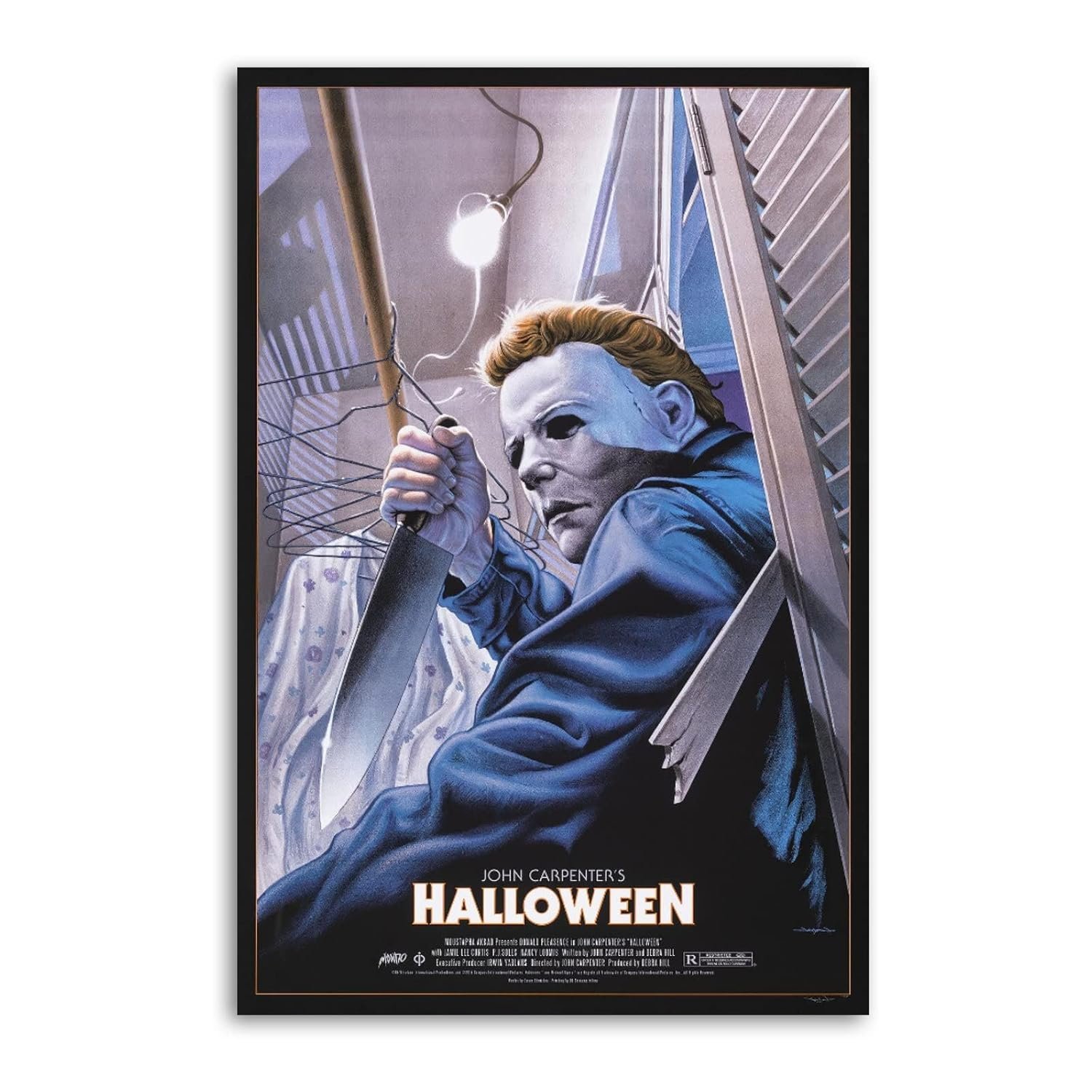 BNE Michael Myer Halloween Horror Movie Canvas Art Poster And Wall Art Picture Print Modern Family Bedroom Decor Posters 16x24inch(40x60cm)