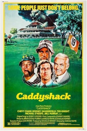 Caddyshack - 1980 v1 - Vintage Movie Poster-11 x 17 Inches