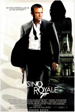 Casino Royale Movie Poster - Daniel Craig - Teaser #1-24 x 36 Inches