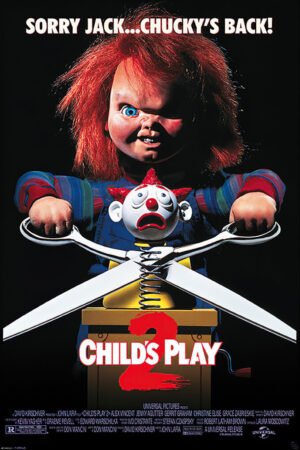 Child's Play 2 - Movie Poster (Sorry Jack, Chucky's Back) (Regular) (24" x 36")
