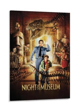 Classic Movie Night at The Museum Movie Posters Room Aesthetic Posters Cool Artwork Wall Pictures Indie Room Decor Gift Ideas Canvas Art Poster And Wall Art Picture Print Modern...