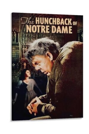 Classic Movie Posters The Hunchback of Notre Dame Room Aesthetic Posters Cool Artwork Wall Art Home Decor Gift Ideass Poster Decorative Painting Canvas Wall Art Living Room...