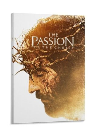 Classic Movie Posters The Passion of The Christ Posters Motivational Wall Art Living Room Office Wall Decor Bedroom Home Decor Canvas Art HD Print Sports Posters Poster...