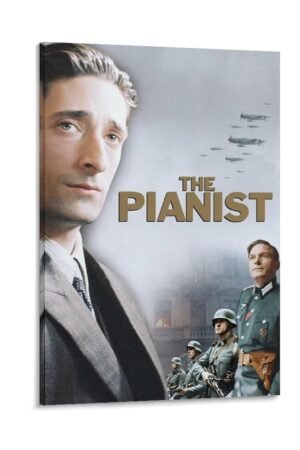 Classic Movie Posters The Pianist Aesthetic Posters for Bedroom Minimalist Poster Home Office Decors Canvas Art Poster And Wall Art Picture Print Modern Family Bedroom Decor...