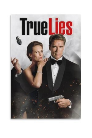 Classic Movie Posters True Lies Room Aesthetic Posters Cool Artwork Wall Art Home Decor Gift Ideas Canvas Art Poster And Wall Art Picture Print Modern Family Bedroom Decor...