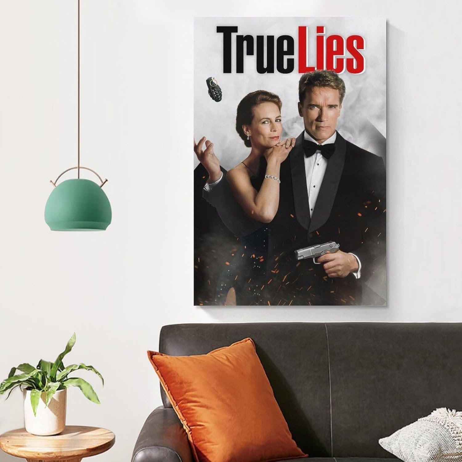 Classic Movie Posters True Lies Room Aesthetic Posters Cool Artwork Wall Art Home Decor Gift Ideas Canvas Art Poster And Wall Art Picture Print Modern Family Bedroom Decor...