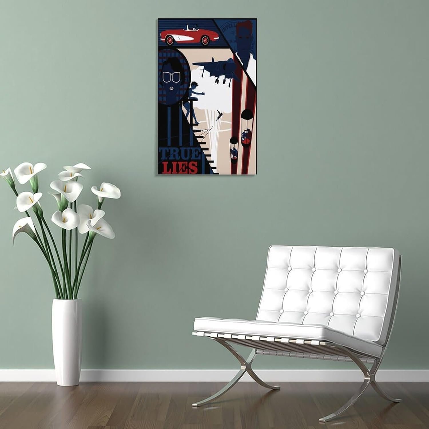 Classic Movie Posters True Lies Room Aesthetic Posters Cool Artwork Wall Art Home Decor Gift Ideas Canvas Art Poster And Wall Art Picture Print Modern Family Bedroom Decor...