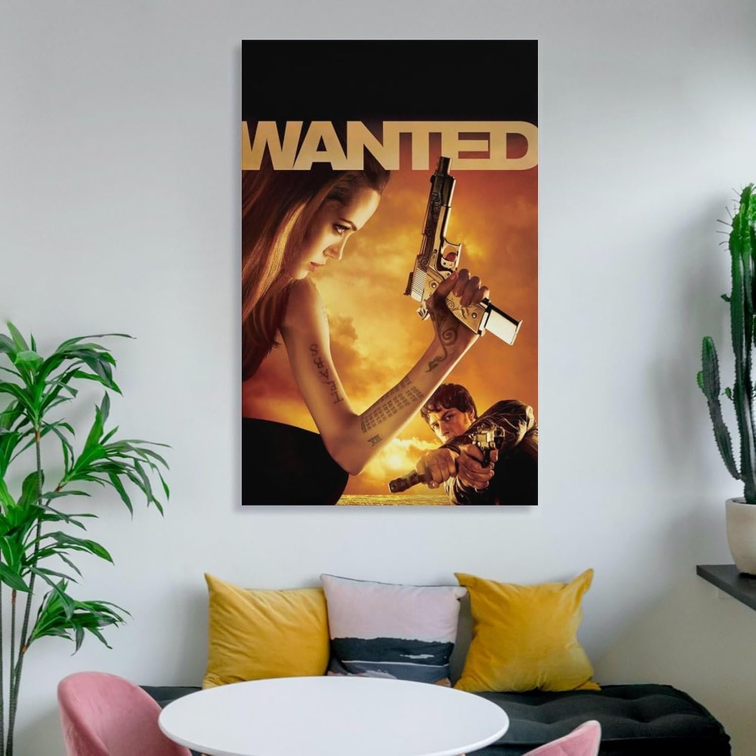 Classic Movie Posters Wanted Aesthetic Posters for Bedroom Minimalist Poster Home Office Decor Canvas Art Poster And Wall Art Picture Print Modern Family Bedroom Decor Posters...