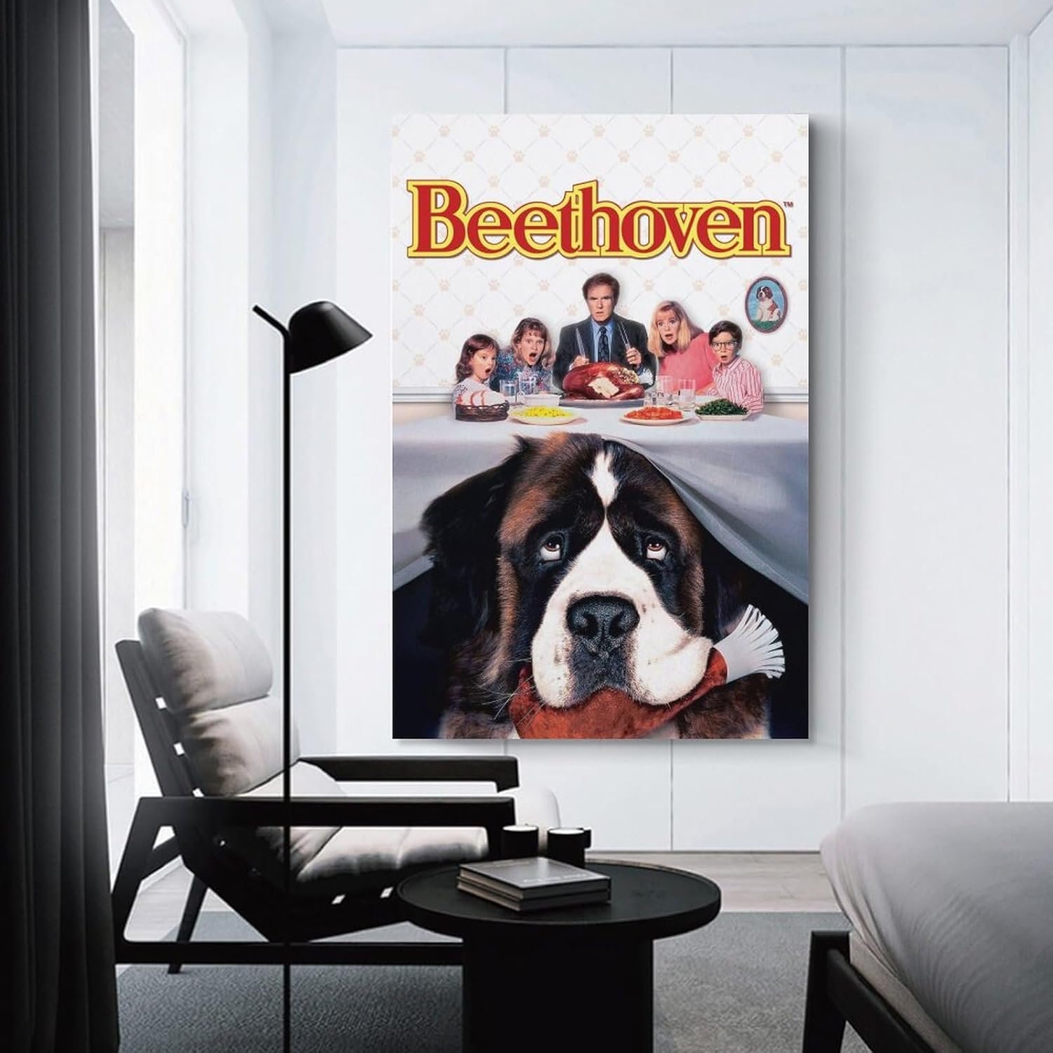 Classic Movie Postersr Beethoven Room Aesthetic Posters Cool Artwork Wall Art Home Decor Gift Ideas Canvas Art Poster And Wall Art Picture Print Modern Family Bedroom Decor...