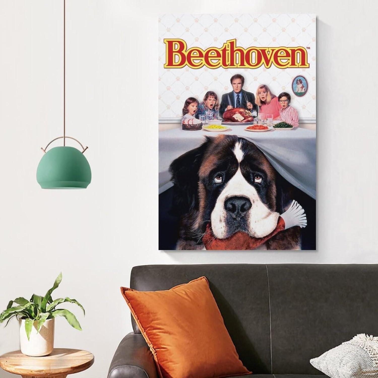 Classic Movie Postersr Beethoven Room Aesthetic Posters Cool Artwork Wall Art Home Decor Gift Ideas Canvas Art Poster And Wall Art Picture Print Modern Family Bedroom Decor...