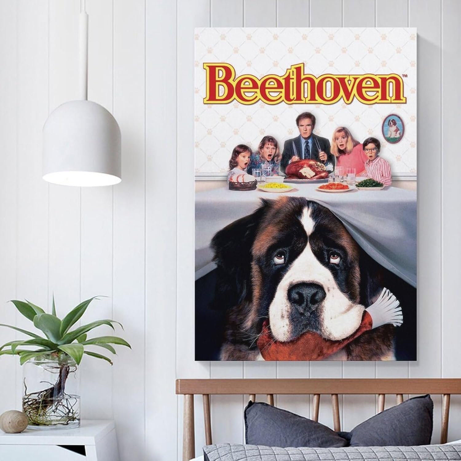 Classic Movie Postersr Beethoven Room Aesthetic Posters Cool Artwork Wall Art Home Decor Gift Ideas Canvas Art Poster And Wall Art Picture Print Modern Family Bedroom Decor...