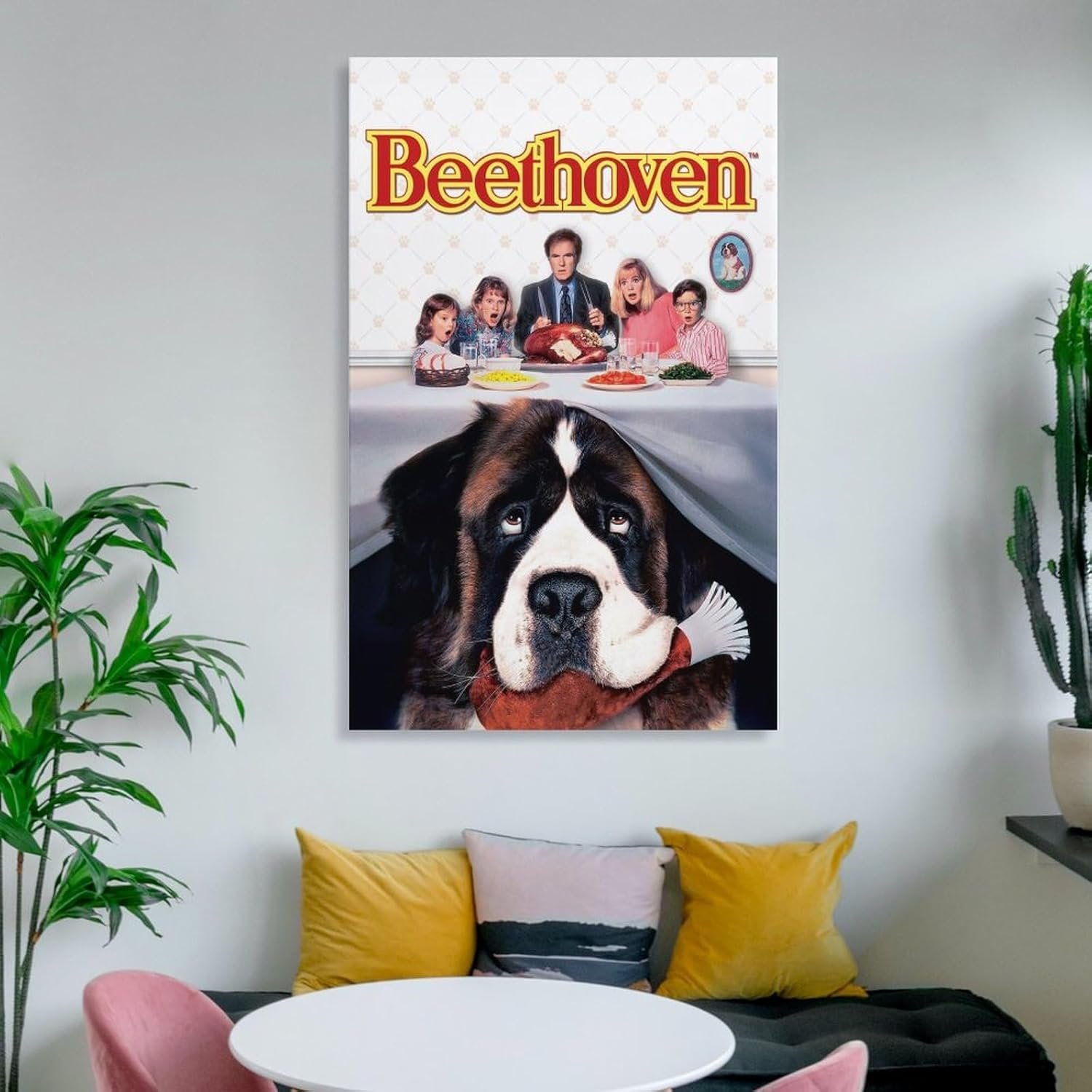 Classic Movie Postersr Beethoven Room Aesthetic Posters Cool Artwork Wall Art Home Decor Gift Ideas Canvas Art Poster And Wall Art Picture Print Modern Family Bedroom Decor...