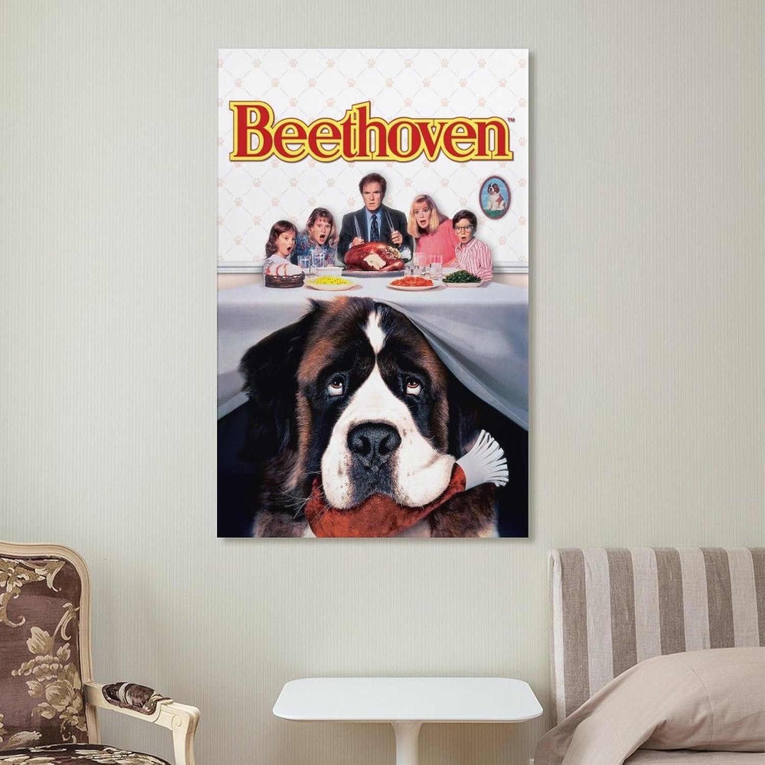 Classic Movie Postersr Beethoven Room Aesthetic Posters Cool Artwork Wall Art Home Decor Gift Ideas Canvas Art Poster And Wall Art Picture Print Modern Family Bedroom Decor...