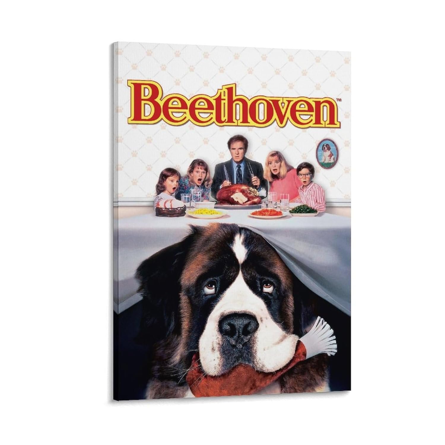 Classic Movie Postersr Beethoven Room Aesthetic Posters Cool Artwork Wall Art Home Decor Gift Ideas Canvas Art Poster And Wall Art Picture Print Modern Family Bedroom Decor...