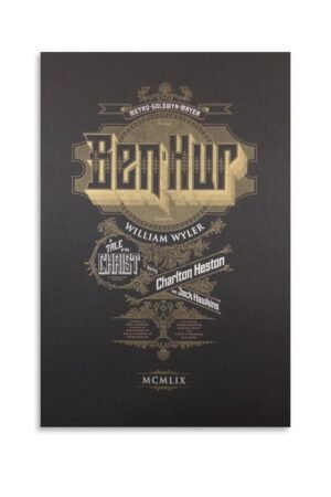 Classic Movie Postersr Ben Hur Room Aesthetic Posters Cool Artwork Wall Art Home Decor Gift Ideas Canvas Art Poster And Wall Art Picture Print Modern Family Bedroom Decor...