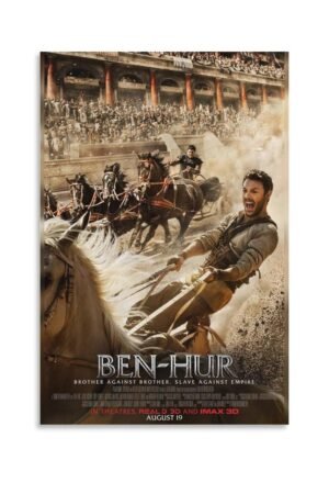 Classic Movie Postersr Ben Hur Room Aesthetic Posters Cool Artwork Wall Art Home Decor Gift Ideas Poster Decorative Painting Canvas Wall Art Living Room Posters Bedroom Painting...