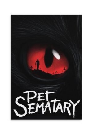 Classic Movie Postersr Pet Sematary Room Aesthetic Posters Cool Artwork Wall Art Home Decor Gift Ideas Canvas Art Poster And Wall Art Picture Print Modern Family Bedroom Decor...