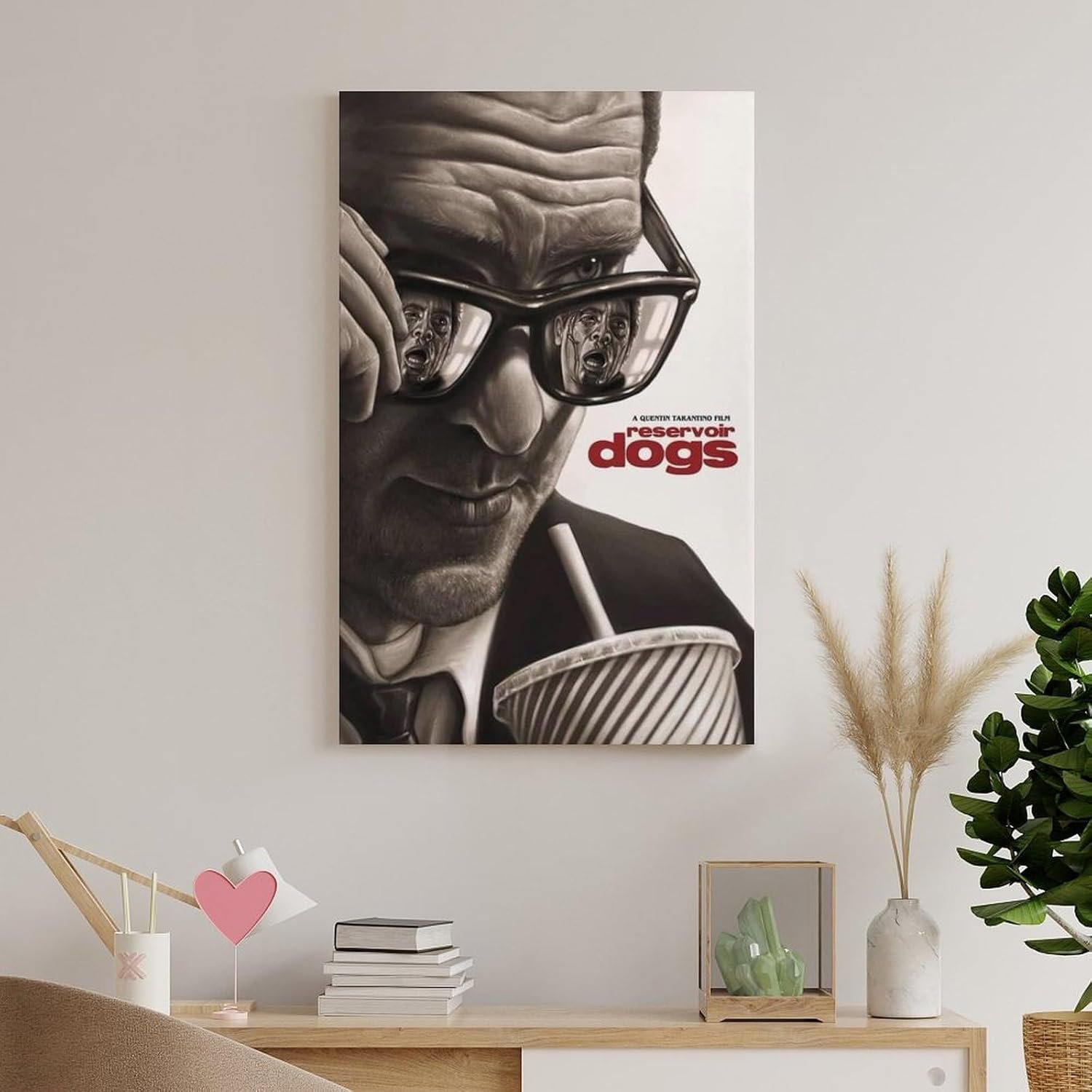 Classic Movie Postersr Reservoir Dogs Room Aesthetic Posters Cool Artwork Wall Art Home Decor Gift Ideas Canvas Art Poster And Wall Art Picture Print Modern Family Bedroom Decor...