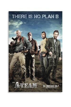 Classic Movie Postersr The A-Team Room Aesthetic Posters Cool Artwork Wall Art Home Decor Gift Ideas Poster Decorative Painting Canvas Wall Art Living Room Posters Bedroom...