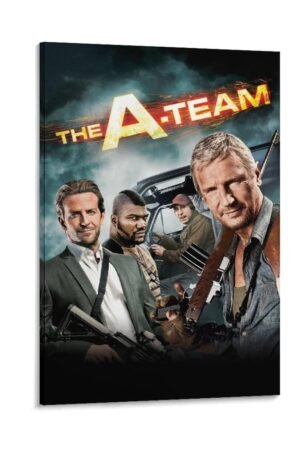 Classic Movie Postersr The A-Team Room Aesthetic Posters Cool Artwork Wall Art Home Decor Gift Ideas Poster Decorative Painting Canvas Wall Art Living Room Posters Bedroom...