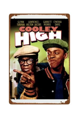 Cooley High Movie Metal Wall Tin Sign Famous Retro Movie Man Cave Decor Retro Gift Vintage Comedy Movies Modern Decorations 8"x12"