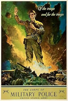 Corps of Military Police - WW2 Poster-8 x 12 Inches (US/CAN only)