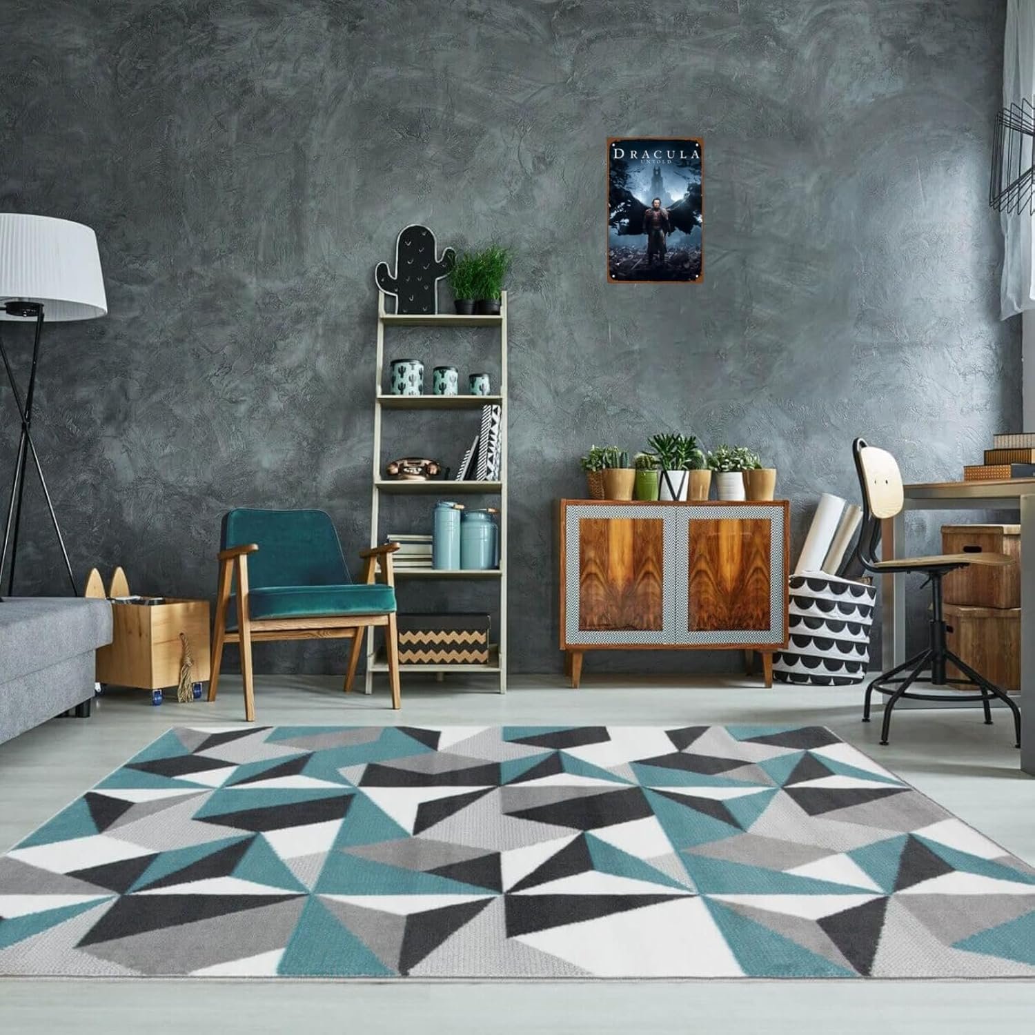 Dracula Untold Movie Metal Wall Tin Sign Bloodsucker Classic Movies Poster Man Cave Decor Retro Gift Vintage Decorations 8"x12"