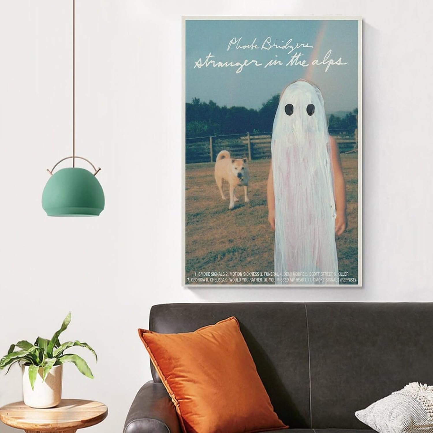 DTEBSSF Phoebe Bridgers - Stranger In The Alps 23 Canvas Poster Bedroom Decoration Landscape Office Valentine's Birthday Gift Unframe-style12x18inch(30x45cm)