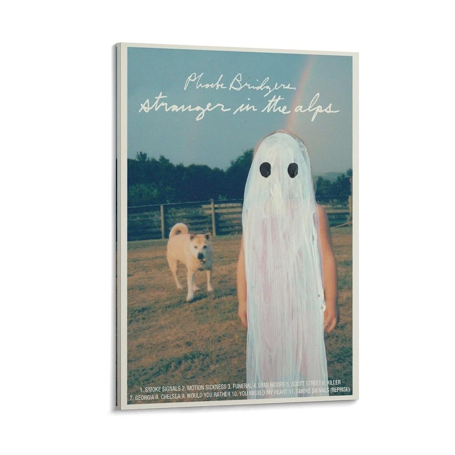 DTEBSSF Phoebe Bridgers - Stranger In The Alps 23 Canvas Poster Bedroom Decoration Landscape Office Valentine's Birthday Gift Unframe-style12x18inch(30x45cm)