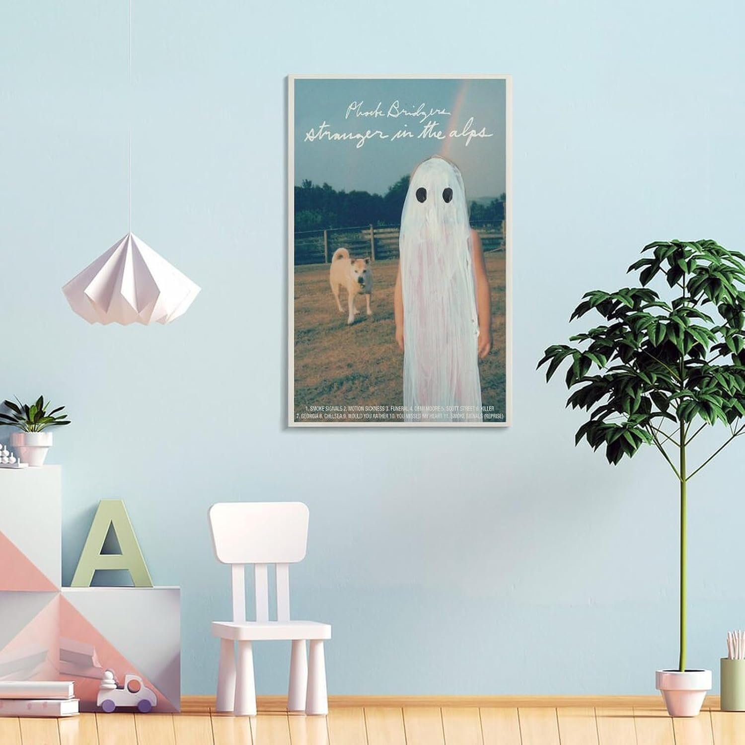 DTEBSSF Phoebe Bridgers - Stranger In The Alps 23 Canvas Poster Bedroom Decoration Landscape Office Valentine's Birthday Gift Unframe-style12x18inch(30x45cm)