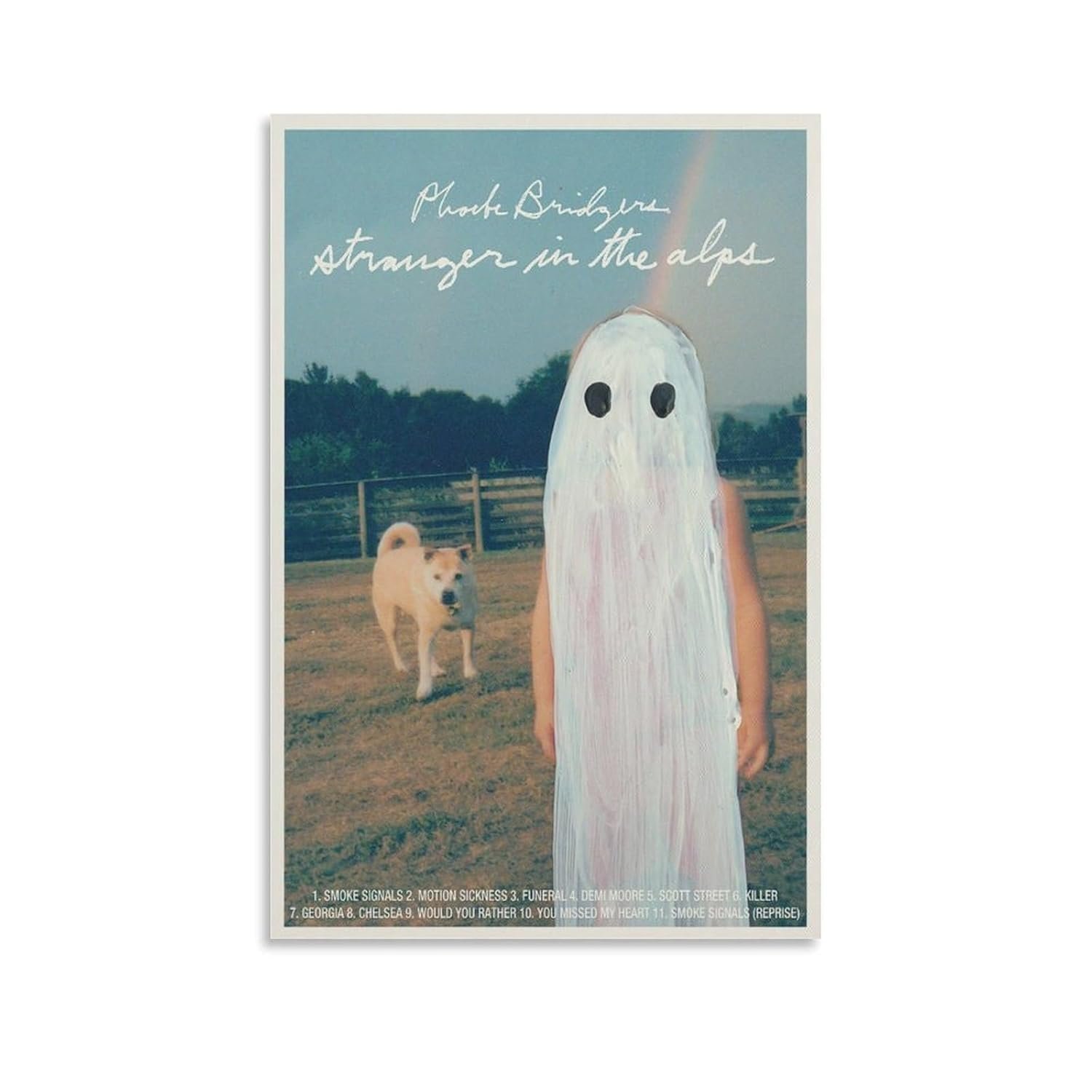 DTEBSSF Phoebe Bridgers - Stranger In The Alps 23 Canvas Poster Bedroom Decoration Landscape Office Valentine's Birthday Gift Unframe-style12x18inch(30x45cm)