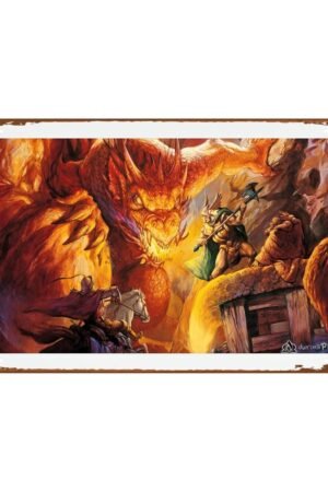 Dungeons & Dragons Movie Poster Man Cave Decor wall artHonor Among Thieves room decor Metal Wall Tin Sign Retro Gift Vintage Decorations 8"x12"