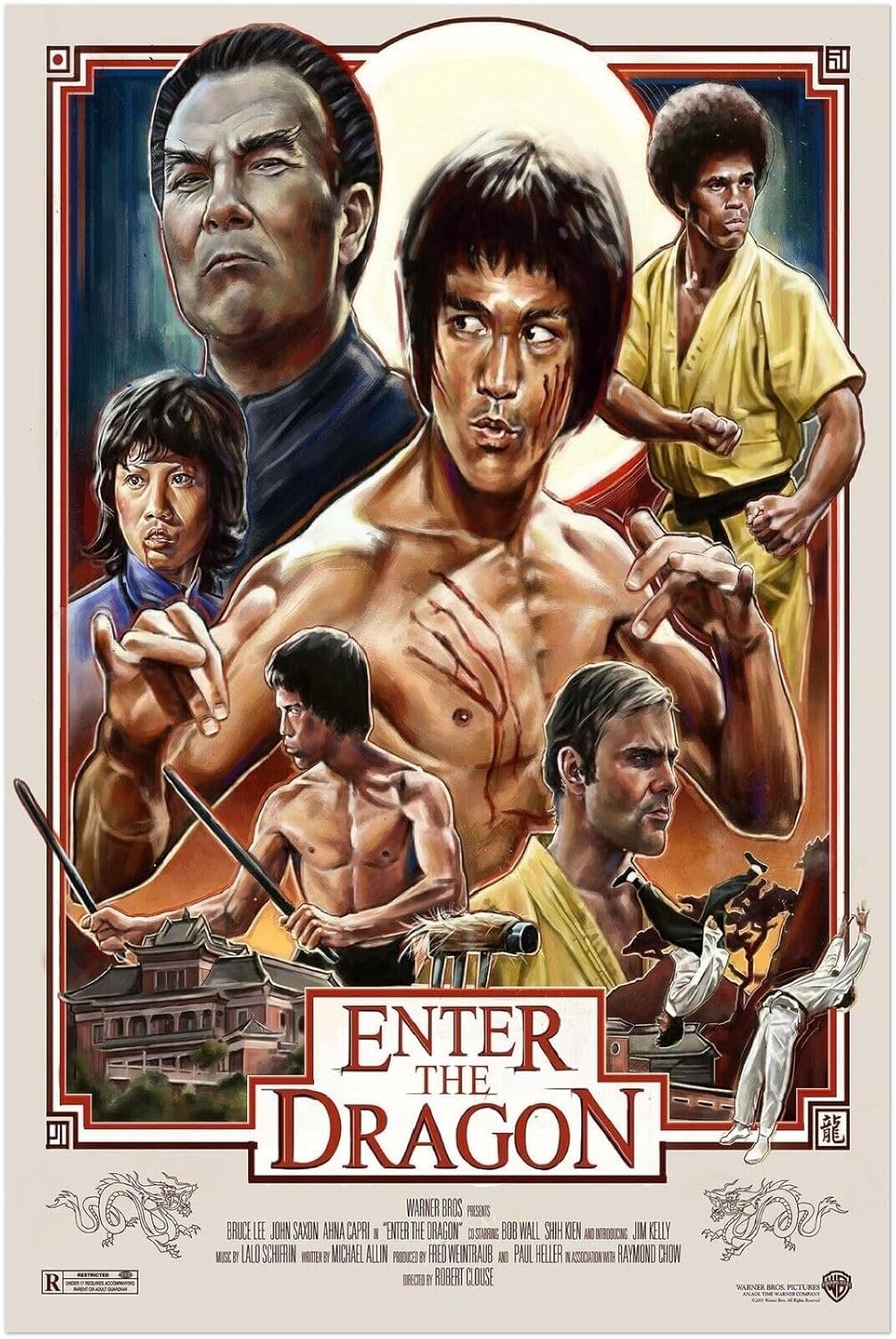 Enter the Dragon - Movie Poster - Alternate Version-24 x 36 Inches